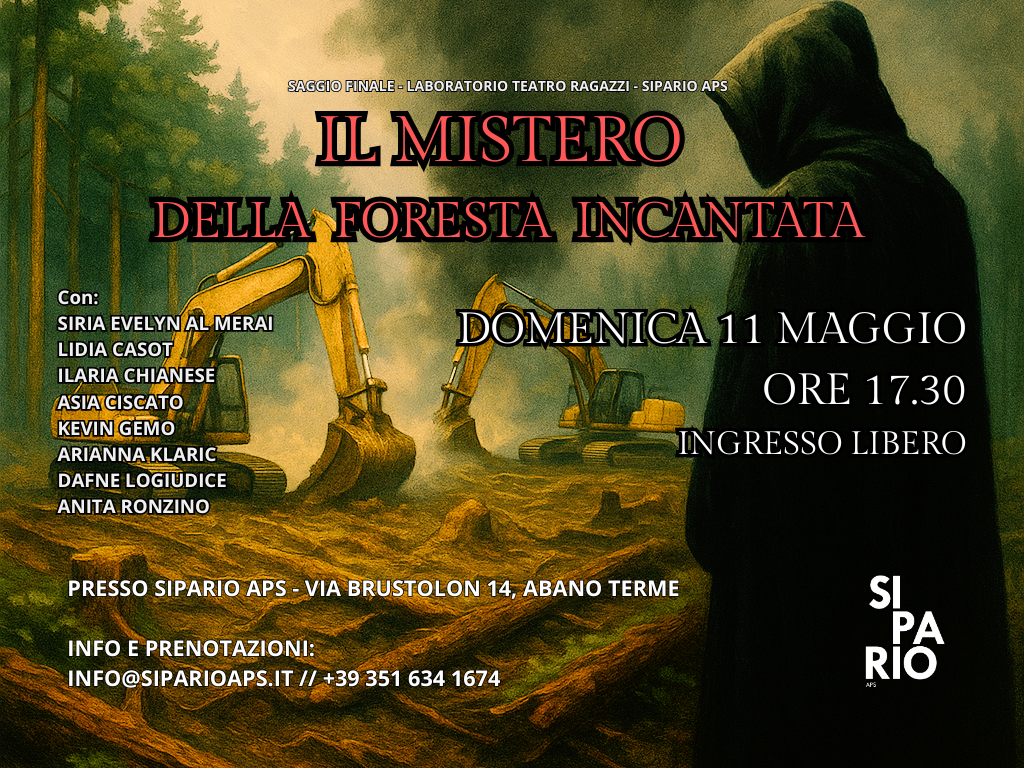 SAGGIO FINALE TEATRO RAGAZZI – IL MISTERO DELLA FORESTA INCANTATA